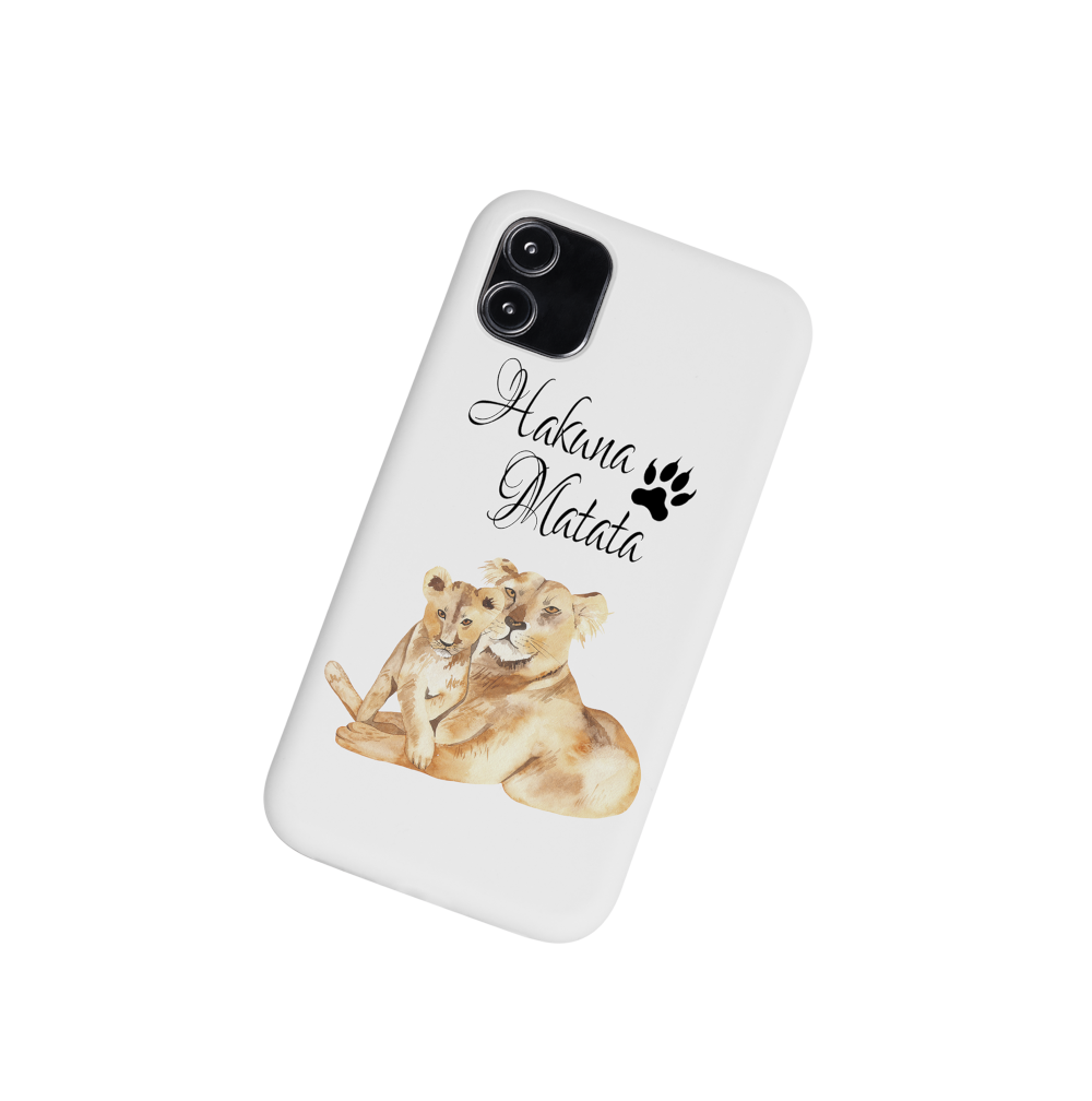 Lion & Baby Mobile Phone Case, Iphone Case, Samsung Phone Case